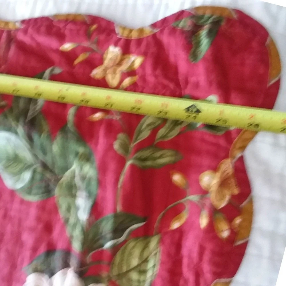 Waverly Set of 2‎ Pillow Shams & Quilt 87x87 Floral Butterflies Magnolia Cottage